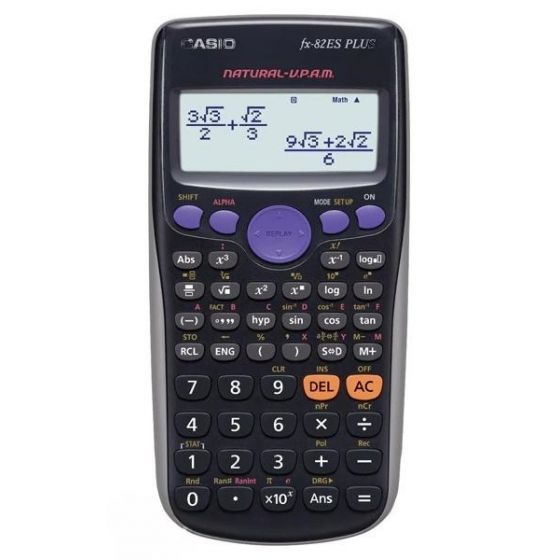 Casio fx-82ES Plus Calculator - Black