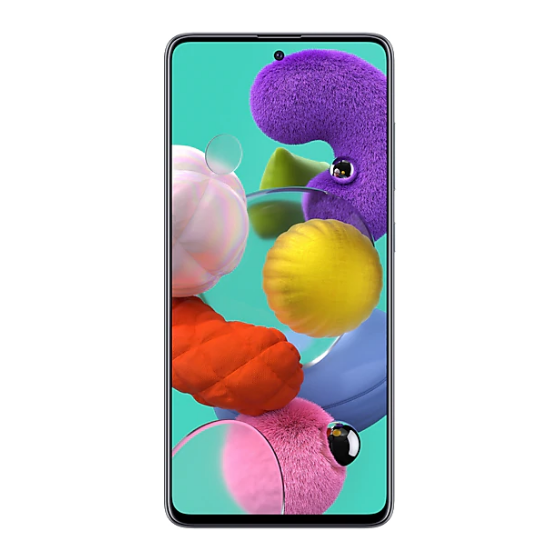 Samsung Galaxy A51 Dual Sim, 128GB, 8GB RAM, 4G LTE - Prism Crush Black 