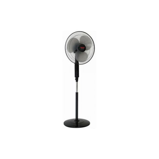 Tefal Essential Stand Fan, Without Remote Control, 16 inches, Black - VF4011F0