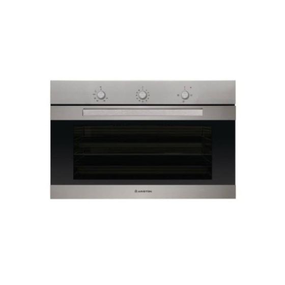 فرن غاز بلت ان اريستون، 90 سم، ستانلس ستيل - GESM 53 IX A 30