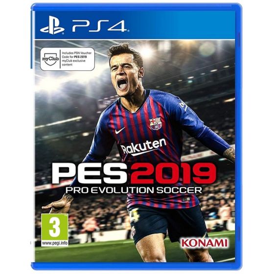 Konami Pro Evolution Soccer PES 2019 For PlayStation 4