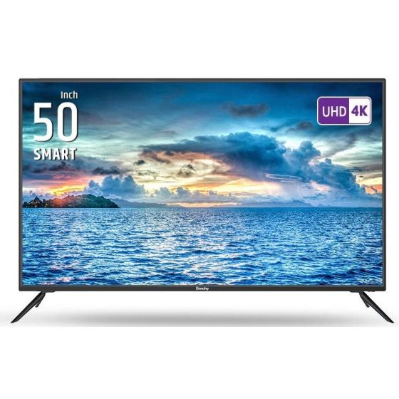 شاشة تلفزيون سمارت جروهي 50 بوصة LED بتقنية UHD ودقة 4K - موديل EH.G50S4k