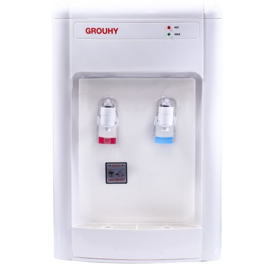 Grouhy Desktop Water Dispenser, Hot and Cold, White - EH.G.03108-SS.C