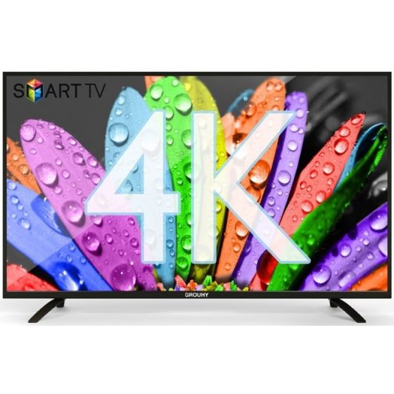 شاشة تلفزيون جروهي 65 بوصة فائق الدقة 4K ال اي دي