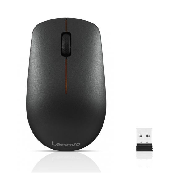 ماوس لاسلكي لينوفو 400، اسود- GY50R91293