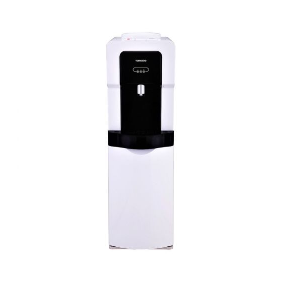 Tornado Hot, Cold and Normal Water Dispenser, with Cabinet, Black/White - WDM-H40ABE-WB