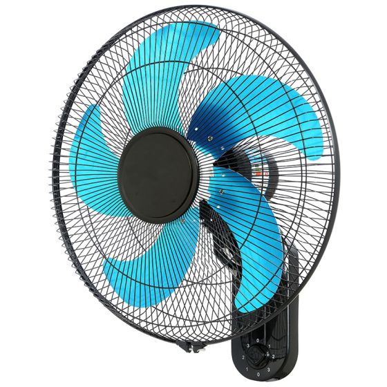 Golden Wall Fan, 18Inch, Black- BR-1815