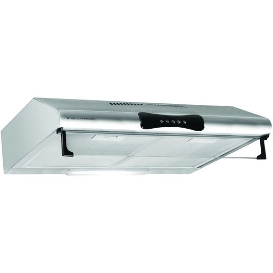 Ecomatic Wall Mount Flat Hood, Stainless Steel, 60 cm – H65F