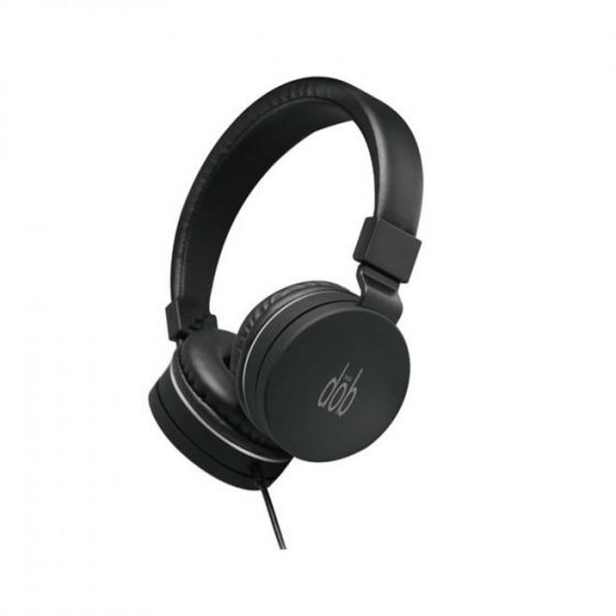 Dob Wired On Ear Headphones, Black - H300 