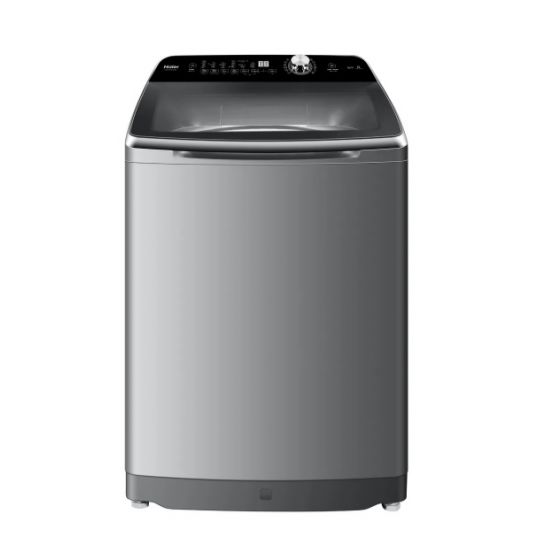 غسالة ملابس هاير اتوماتيك تحميل علوي، سعة 16 كجم، فضي - HWM160-B1678S