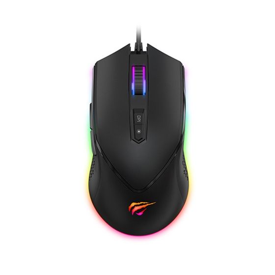 HAVIT Wired Gaming Mouse, Black - MS814