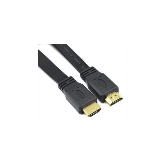 كابل HDMI مسطح، 5 متر - اسود