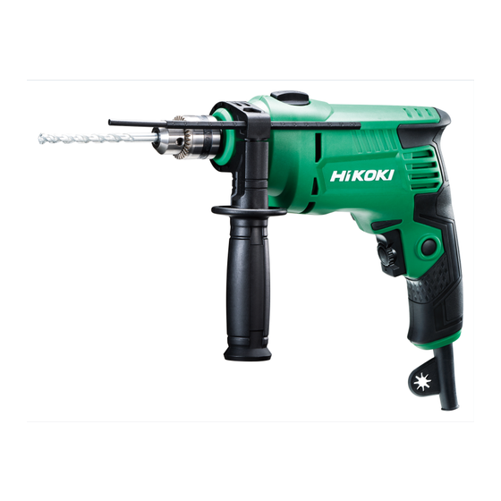 HiKOKI Professional Impact Drill, 550 Watt, Green- DV13VS