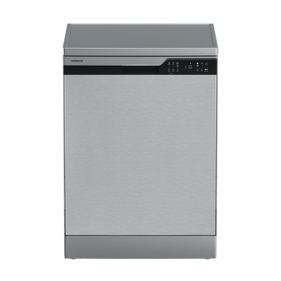 Hitachi Freestanding Dishwasher, 15 Persons, Pearl Inox - HNFP3630XB