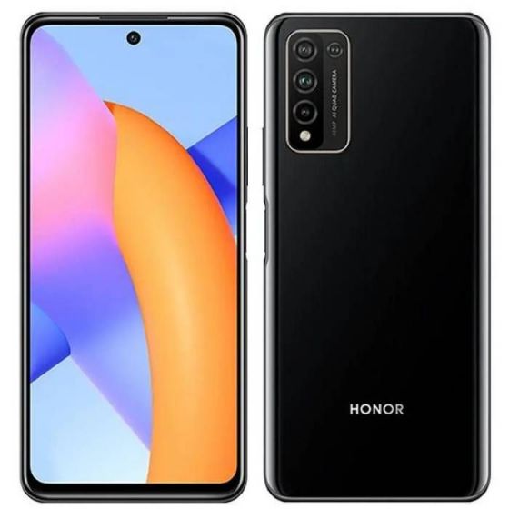 Honor 10X Lite Dual Sim, 128GB, 4GB RAM, 4G LTE - Midnight Black 