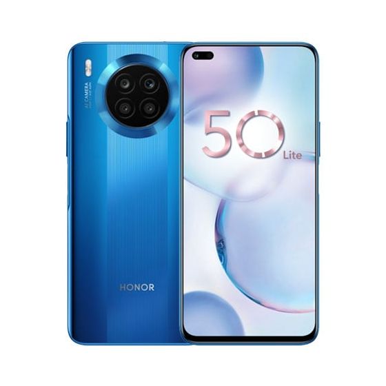 Honor 50 Lite Dual Sim, 128GB, 8GB RAM,-Sea Blue - 4G LTE -