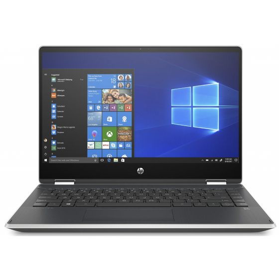 HP Pavilion x360 14-dh1020ne Laptop, Intel Core i5-10210U, 14 Inch Touchscreen, 1TB+128GB SSD, 8GB RAM, NVIDIA GeForce MX130 2GB, Windows 10 Home - Silver