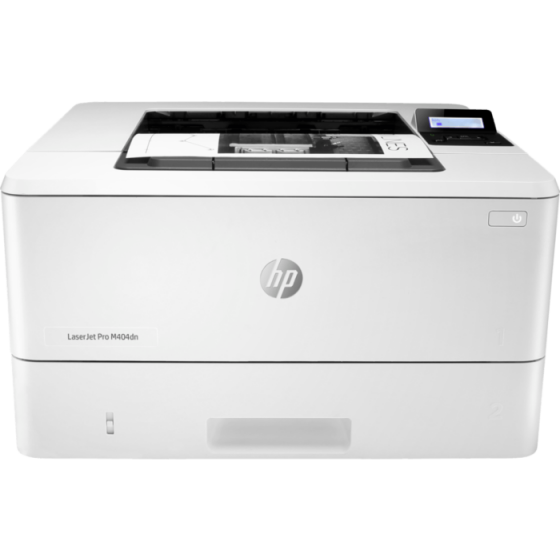 HP LaserJet Pro M404dn Printer, White - W1A53A