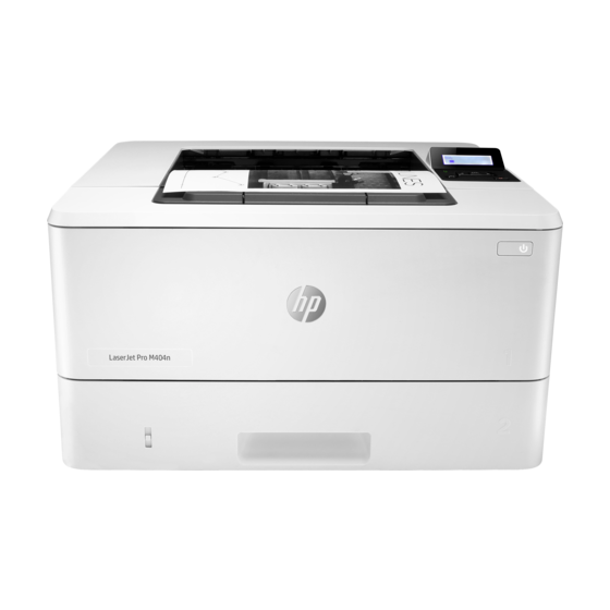طابعة اتش بي ليزر جيت برو M404n  ابيض - W1A52A