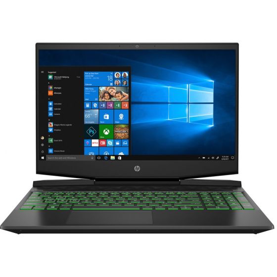 HP Pavilion 15-dk0032ne Gaming Laptop, Intel Core i7-9750H, 15.6 Inch, 1TB+256GB SSD, NVIDIA GeForce GTX 1660 Ti 6GB, Windows 10 - Black