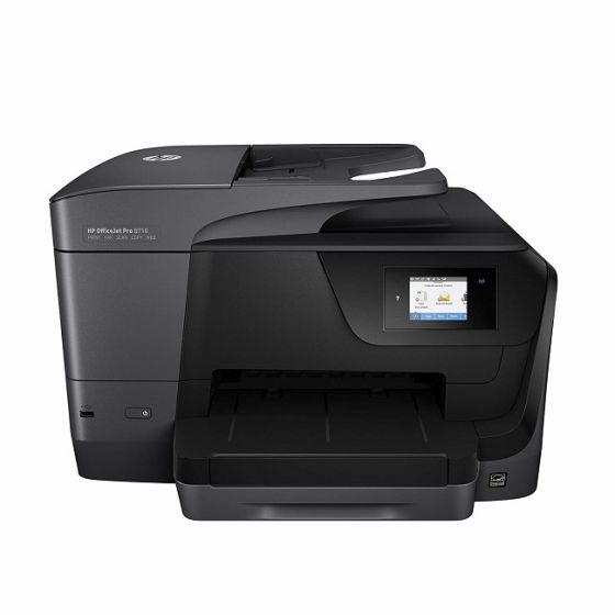 HP OfficeJet Pro 8710a All-in-One Wireless Printer, Black - D9L18A