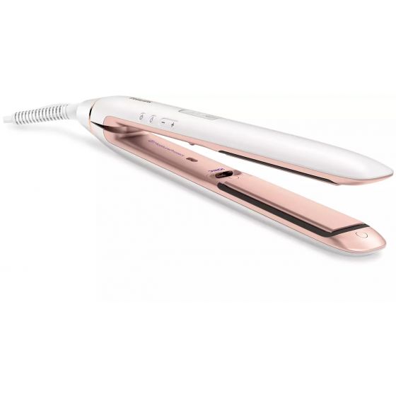 Philips Hair Straightener, White Rose Gold - HP8372 00
