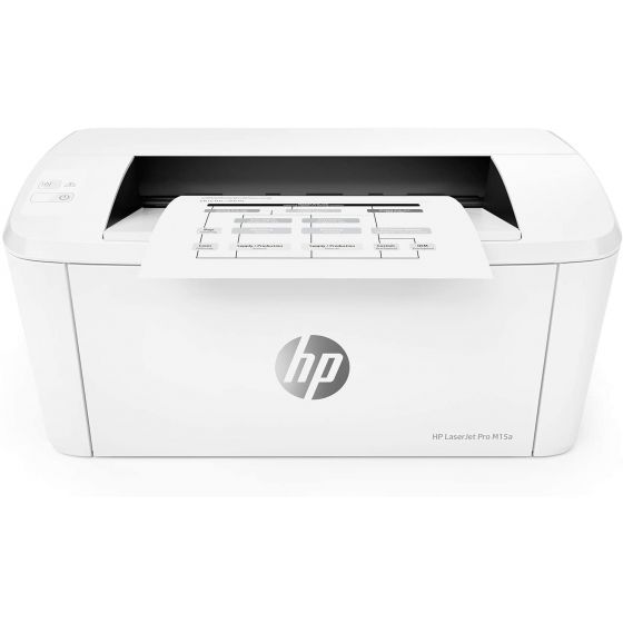 HP LaserJet Pro M15a Printer, White - W2G50A