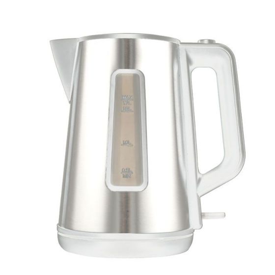 MediaTech Electric Kettle, 1.7 Liters, 2200W, White - MTK130