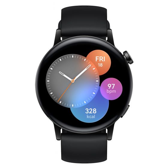 Huawei Watch GT 3 Active Edition, 42mm, Black - B19S