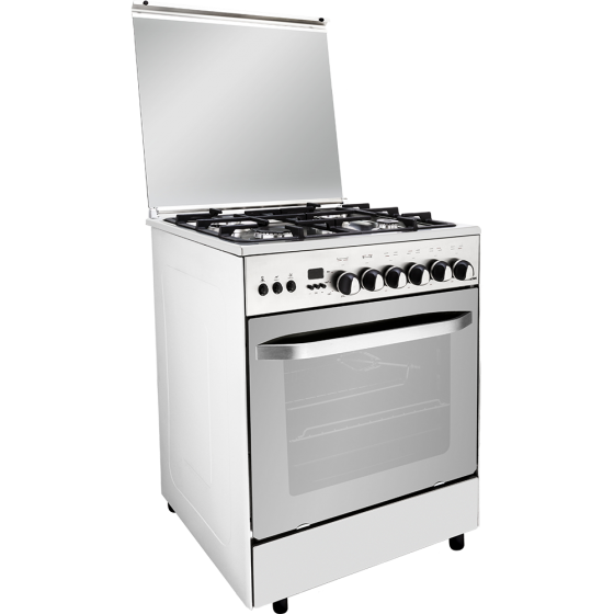 Fresh Hummer Freestanding Gas Cooker, 4 Burners, Stainless Steel
- 5321
