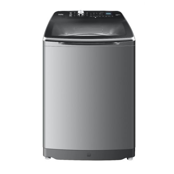 Haier Top Load Automatic Washing Machine, 20 KG, Silver- HWM200-1678S
