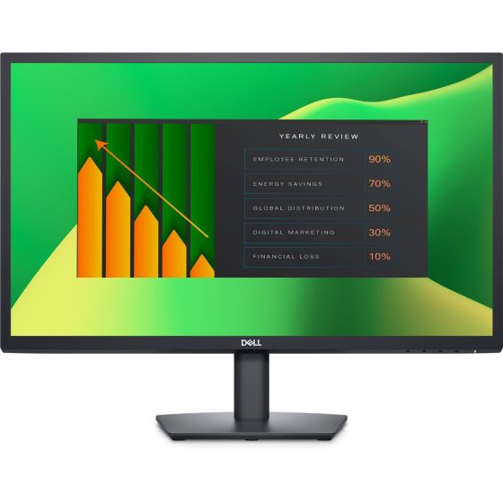 شاشة ديل ليد مقاس 24 بوصة بدقة FHD، هرتز60 ، اسود - E2423H