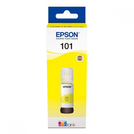 Epson Yellow Ink Bottle, 70 ML- 101
