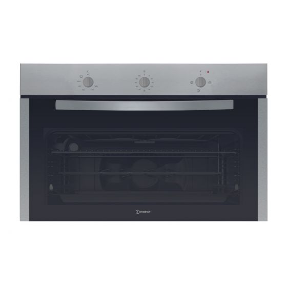 Indesit Built-in Gas Oven, 106 Liters, Inox - IGESM 53 G3