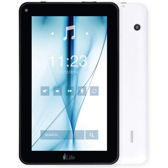 iLife iTell K1100Q Tablet, 7 Inch, 8GB, Wi-Fi - White