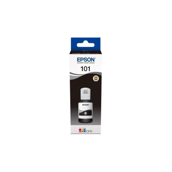 Epson Black Ink Bottle, 127 ML- T664
