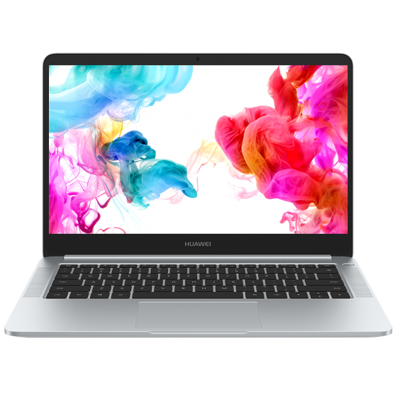 Huawei MateBook D Laptop, Intel core i7-8550U, 14 Inch, 256GB, 8GB RAM, Dos - Silver