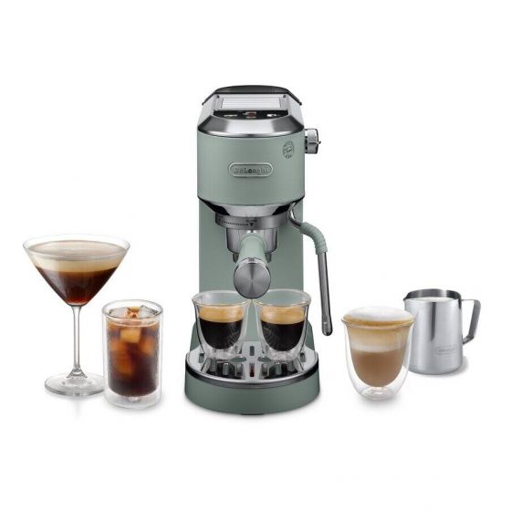 Delonghi Dedica Duo Espresso Machine , 35 Fluid Ounces, 1450 Watt, Pistachio- EC890GR