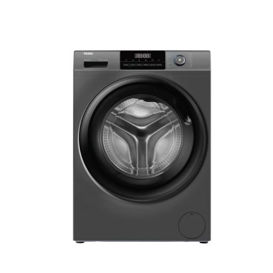 غسالة فول اتوماتيك هاير، انفرتر، 9 كجم، فضي - HW90-BP14929AS6
