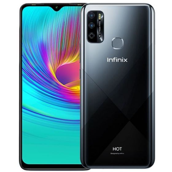 Infinix Hot 9 Play Dual Sim, 64GB, 4G LTE - Midnight Black