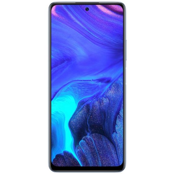 انفينكس نوت 10 برو X695 بشريحتين اتصال، 128 جيجا، 8 جيجا رام، شبكة 4G LTE - ازرق فضي