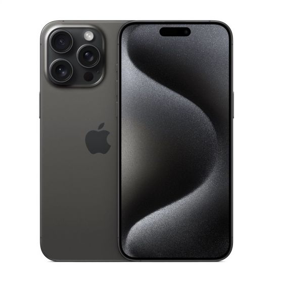 Apple iPhone 15 Pro, 256GB, 8GB RAM, 5G, Dual SIM - Black Titanium