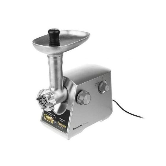 مفرمة لحم باناسونيك، 1700 وات، فضي - MK-GM1700