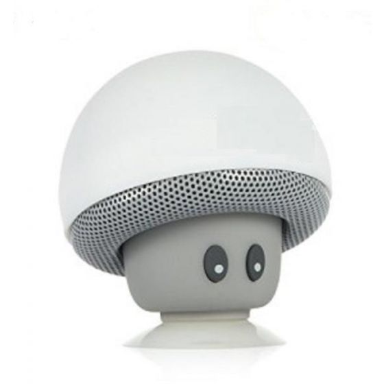iKU Bluetooth Wireless Mushroom Speaker, White