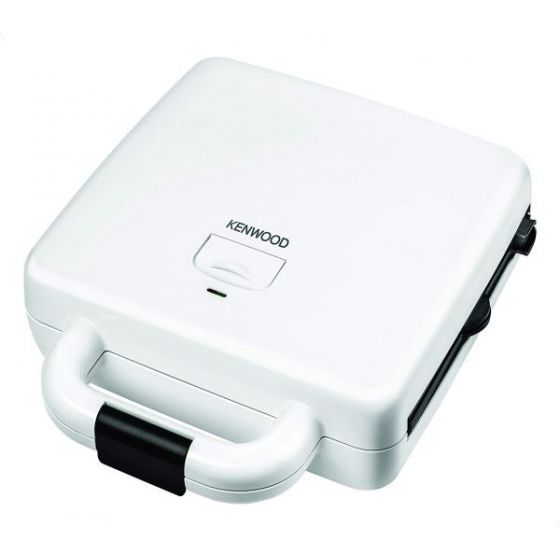 Kenwood 3 in 1 Sandwich Maker, 700 Watt, White Black - SMP84