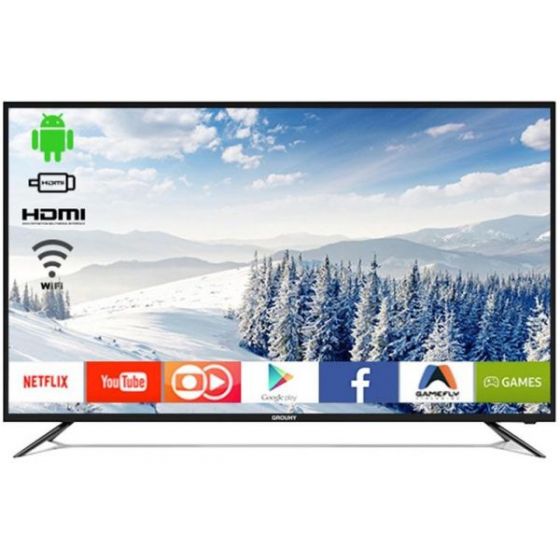 شاشة تلفزيون سمارت جروهي 32 بوصة LED، بدقة HD - موديل Eh-G-32S-10000