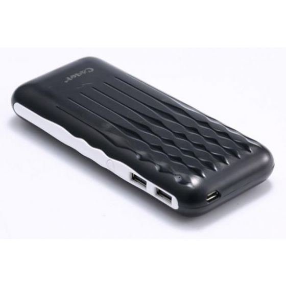 Cager Power Bank, 10000mAh, 2 Ports, Black - WL120