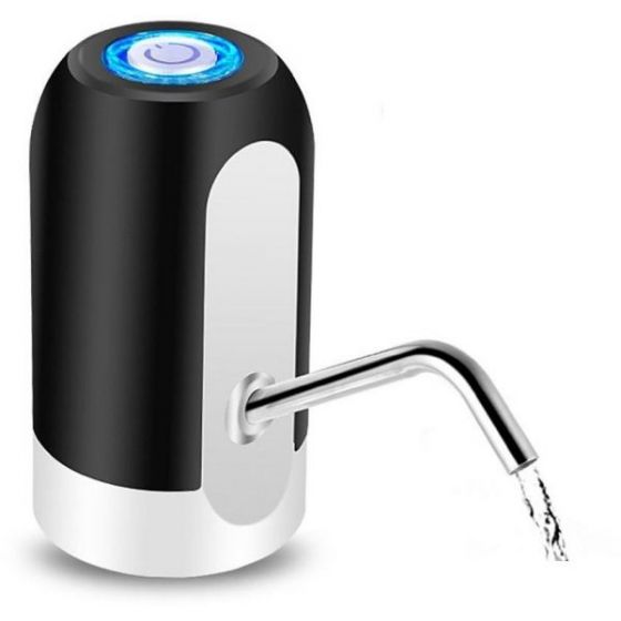 Portable Rechargeable Water Pump System - Black/White