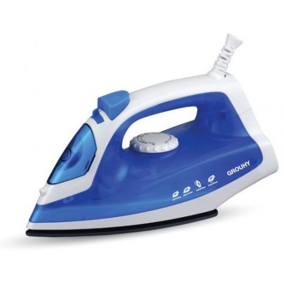 مكواة بخار جروهي، 1600 وات، ابيض/ ازرق- G-014103