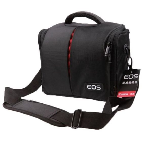 EOS Shoulder Bag for Canon and Nikon DSLR Cameras - Black 